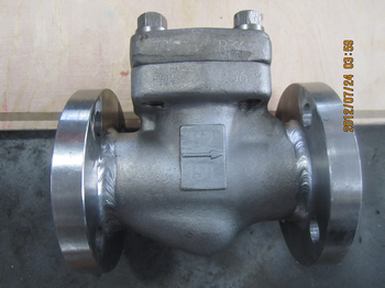 150lbs RF 1 1/2 in F904L forged lift type check valve