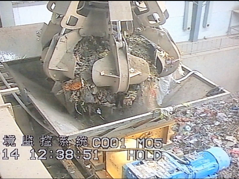 double shaft shredder in waste to energy plant