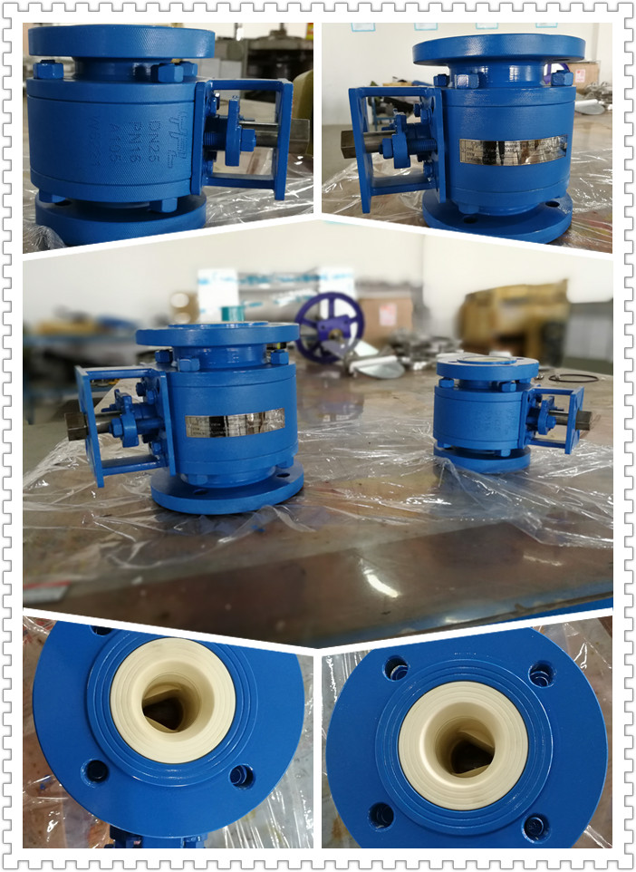 V port ceramic ball valves