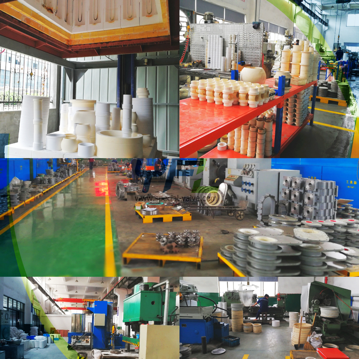ceramic valves production