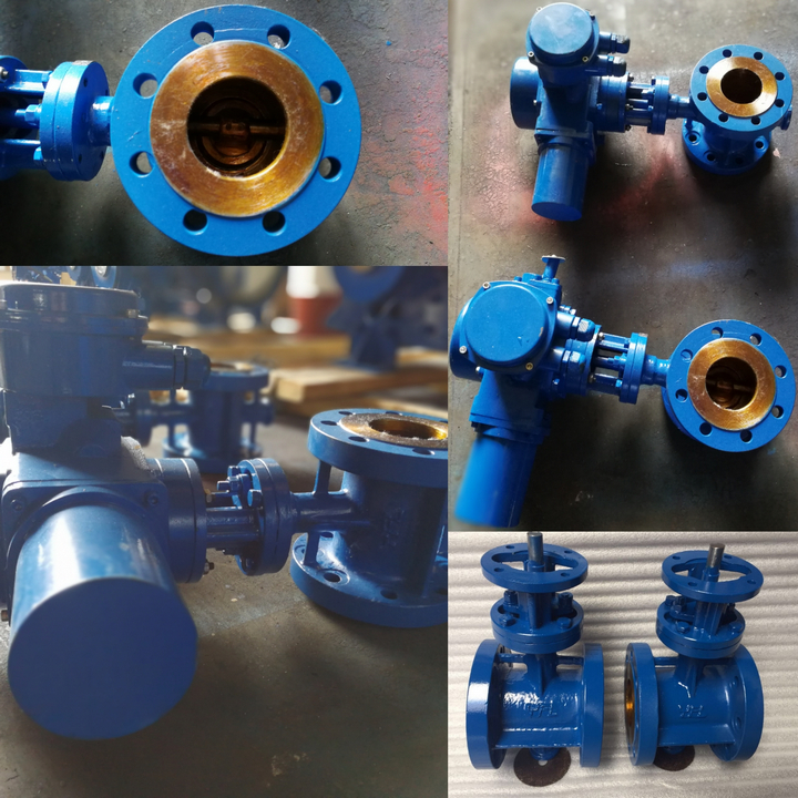 electric operated butterfly valve