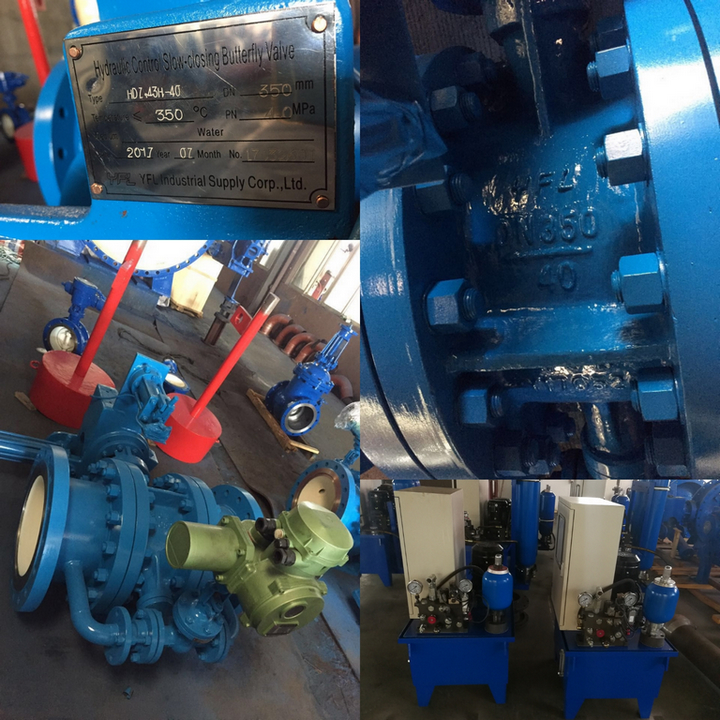 hydraulic butterfly valve for hydropower station