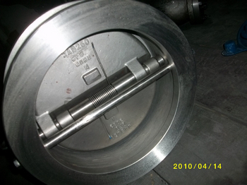  AD2000 CF8 Межфланцевый двойной пластина Обратный клапан экспортируется в Германию