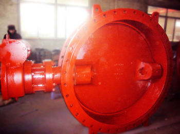 PN10 DN1500 AWWA C504 GGG40 затворы экспортируется в Бразилии